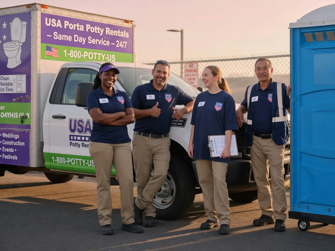 Porta Potty Rental company in Mount Braddock, PA